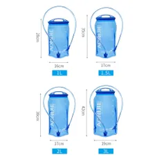 Vest nước chạy bộ Aonijie SD51 - Gọn nhẹ, tiện lợi, phù hợp cho chạy bộ, cắm trại, đạp xe, thể thao ngoài trời, dung tích 1-3L, màu xanh dương.