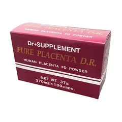 Viên Uống Tế Bào Gốc Pure Placenta D.R Nhật Bản - Hộp 100 Viên Hỗ Trợ Làm Đẹp Da và Tăng Cường Sức Khỏe