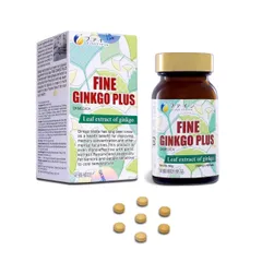 (Hàng nhập khẩu) Viên uống hỗ trợ bổ não Fine Ginkgo Plus Nhật Bản