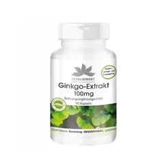 Viên uống Warnke Ginkgo-Extrakt 100mg - Hỗ trợ tăng cường tuần hoàn não, cải thiện trí nhớ và tỉnh táo, lọ 90 viên chất lượng cao