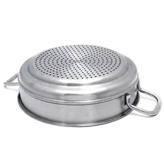 Xửng Hấp Inox 2 Quai Fivestar Không Nắp Size 32cm - Dụng Cụ Nhà Bếp Chống Gỉ Sét, Dễ Vệ Sinh, Phong Cách Châu Âu