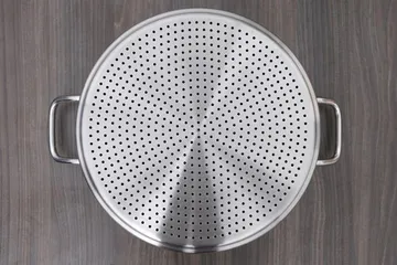 Xửng Hấp Inox 2 Quai Fivestar Không Nắp Size 32cm - Dụng Cụ Nhà Bếp Chống Gỉ Sét, Dễ Vệ Sinh, Phong Cách Châu Âu