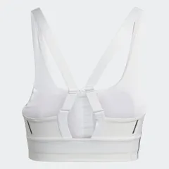 Áo Bra Thể Thao Adidas Powerimpact Luxe Hỗ Trợ Trung Cấp - Chất Liệu Co Giãn, Thấm Hút Mồ Hôi, Màu Trắng Sành Điệu cho Nữ