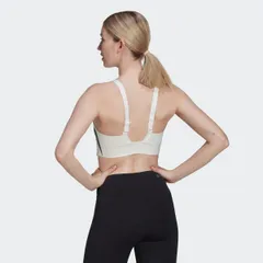 Áo Bra Thể Thao Adidas Powerimpact Luxe Hỗ Trợ Trung Cấp - Chất Liệu Co Giãn, Thấm Hút Mồ Hôi, Màu Trắng Sành Điệu cho Nữ