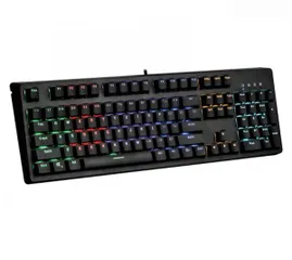 Bàn phím cơ E-Dra EK3104 RGB Led - Thiết kế Tối Giản 104 Phím Chất Liệu Nhựa ABS, Kết Nối USB Type-C, Đèn Rainbow Led