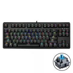 Bàn Phím Cơ E-Dra EK387 V2 RGB 87 Phím - Gaming với Switch Chất Lượng và LED RGB 16.8 triệu Màu - Phụ Kiện Máy Tính Cao Cấp