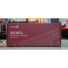 Bàn phím cơ E-Dra EK387L RGB Type C - 87 phím nhỏ gọn, LED Rainbow, lý tưởng cho văn phòng và gaming