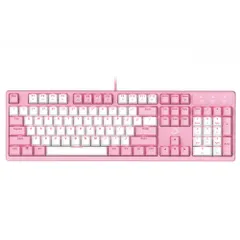 Bàn Phím Cơ Gaming DareU EK1280S - Keycap DoubleShot, Switch Tự Sản Xuất, Kết Nối USB 2.0 - Đen/Hồng - Phụ Kiện Máy Tính Chất Lượng Cao