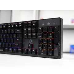 Bàn Phím Cơ Gaming DareU EK1280S - Keycap DoubleShot, Switch Tự Sản Xuất, Kết Nối USB 2.0 - Đen/Hồng - Phụ Kiện Máy Tính Chất Lượng Cao