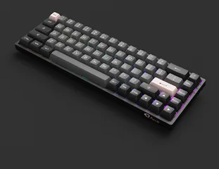 Bàn phím cơ không dây Akko 3068B - Bluetooth 5.0, Wireless 2.4Ghz, Hotswap 68 phím sáng RGB, nhẹ, bền, tối ưu cho game và văn phòng