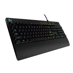 Bàn Phím Gaming Có Dây Logitech G213 Prodigy - Chống Nước, Ánh Sáng RGB, Phím Cơ Học Tactile, Tối Ưu Cho Game Thủ
