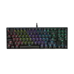 Bàn phím Gaming E-Dra EK389 V2 LED Rainbow 89 phím cơ - Switch Outemu bền bỉ, LED 7 màu nổi bật - Phụ kiện máy tính cho game thủ