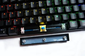 Bàn phím Gaming E-Dra EK389 V2 LED Rainbow 89 phím cơ - Switch Outemu bền bỉ, LED 7 màu nổi bật - Phụ kiện máy tính cho game thủ
