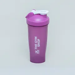 Bình Nước Thể Thao The Gym Shop 600ml - Nhựa Cao Cấp, Siêu Bền, Tặng Bóng Lò Xo, Không BPA, Lành Tính Cho Sức Khỏe
