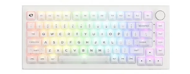 Bộ Nút Phím Cơ Trong Suốt Xuyên LED Akko Keycap Set ASA Clear - Keycap Bền Đẹp, Chống Xước, 155 Nút Cho Trải Nghiệm RGB Tuyệt Hảo