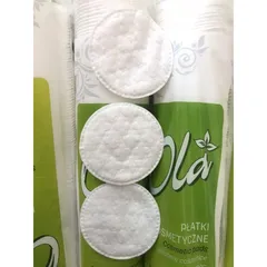 Bông Tẩy Trang Ola Cotton Pads 150 Miếng - 100% Cotton Tự Nhiên, Mềm Mịn, Dành Cho Da Nhạy Cảm, Xuất Xứ Ba Lan