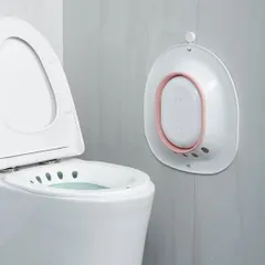 Chậu Xông Vùng Kín Sau Sinh Gấp Gọn Kèm Vòi Xịt - Thiết Kế Tiện Lợi Cho Mẹ, Chất Liệu Cao Cấp, Giảm Viêm Nhiễm