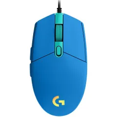 Chuột Gaming Có Dây Logitech G203 Lightsync RGB - Cảm Biến Tùy Chỉnh 200-8000dpi, 16.8 Triệu Màu Sắc, Thiết Kế Tiện Dụng