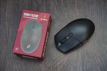 Chuột Không Dây Gaming E-Dra EM6102w Màu Đen - Độ Phân Giải 3200DPI, Thiết Kế Tối Giản Và Sang Trọng, Phù Hợp Cho Game Thủ