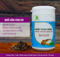 Combo Chậu Xông Vùng Kín + 3 Muối Thảo Dược Bảo Nhiên - Giải Pháp Chăm Sóc Mẹ Sau Sinh, Hỗ Trợ Sát Khuẩn và Se Khít Vùng Kín
