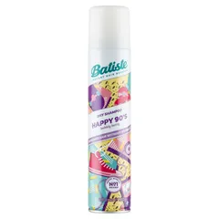 Dầu Gội Khô Batiste Happy 90's Hương Dâu Tây 200ml - Làm Sạch Tóc Bết Dầu Nhanh Chóng, Phù Hợp Mọi Loại Tóc