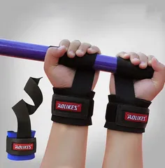 Dây Kéo Lưng Kết Hợp Quấn Cổ Tay Aolikes - Dụng Cụ Thể Thao Chất Lượng Cao, Bảo Vệ Khớp, Thông Minh, Không Kích Ứng Da