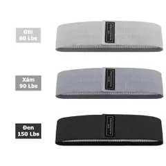 Bộ 3 Dây Kháng Lực Mini Band Vải Aolikes - Tập Chân Mông Hiệu Quả Cho Gymer, Dụng Cụ Thể Thao Tập Luyện Tại Nhà