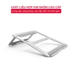 Giá Đỡ Laptop Tamayoko - Hợp Kim Nhôm Cao Cấp, Thiết Kế Thông Minh Cho Macbook và Máy Tính Xách Tay - Bền Bỉ, Sang Trọng