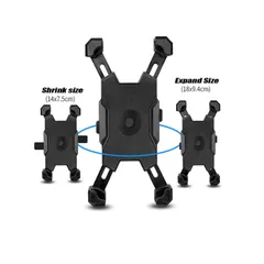 Giá Đỡ Điện Thoại Ceymme Bằng Nhôm Chống Rung Xoay 360 Độ - Phụ Kiện Điện Thoại Linh Hoạt Cho Điện Thoại 3.5-6.8 Inch