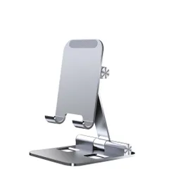 Giá Đỡ Máy Tính Bảng Tamayoko T002 - Giá Đỡ Điện Thoại Uốn Dẻo Bằng Hợp Kim Nhôm, Khe Cắm Sạc Tiện Lợi, Tương Thích Với iPad và Smartphone