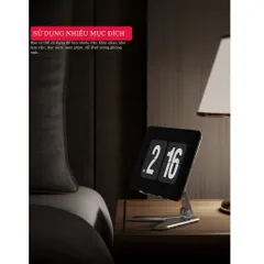 Giá Đỡ Hợp Kim Nhôm Tamayoko P10 - Giá Đỡ Điện Thoại Và iPad Gấp Gọn Tiện Lợi, Tinh Tế, Điều Chỉnh Góc Nhìn Bạn Yêu Thích