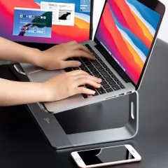 Giá Đỡ Laptop Hợp Kim Nhôm Tamayoko FS089 - Gọn Nhẹ, Tháo Rời, Tản Nhiệt Tốt Cho Laptop 10-17 Inch