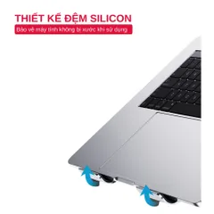 Giá Đỡ Máy Tính, Laptop Hợp Kim Nhôm Tamayoko FS-088 - Thiết Kế Công Thái Học, Chống Mỏi Cổ Vai, Phù Hợp Macbook 10-15.6 inch