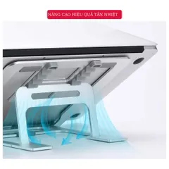 Giá Đỡ Máy Tính, Laptop, iPad, Macbook Tamayoko FS-104 - Thiết Kế Nhôm Cao Cấp, 5 Mức Độ Cao, Gọn Nhẹ, Tản Nhiệt Tối Ưu