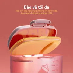 Hộp đựng sữa bột 2 lớp ToBé Adkins MS 3101 - Thiết kế thông minh, bảo quản an toàn, dung tích 300g, nắp chống ẩm cho bé yêu