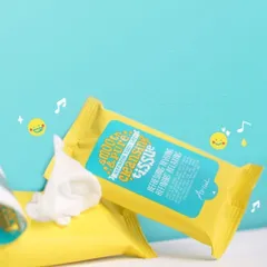 Khăn ướt tẩy trang Ariul Smooth & Pure 15 miếng - Dưỡng ẩm, làm sạch sâu lớp trang điểm & bụi bẩn, phù hợp mọi loại da