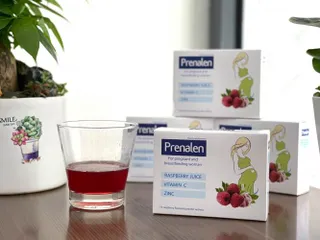 Prenalen Tăng Đề Kháng cho Bà Bầu và Mẹ Sau Sinh - Vitamin Hỗ Trợ Sức Khỏe, Giảm Ốm Nghén, Hộp 14 Gói