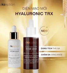 Serum Dưỡng Ẩm Làm Đều Màu Da Ekseption Hyaluronic TRX 75ml - Cung Cấp Nước, Giảm Đốm Nâu, Phục Hồi Da Mềm Mịn