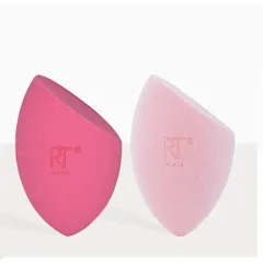 Set 2 Bông Mút Trang Điểm Real Techniques Miracle Sponge - Dupe Hoàn Hảo Beauty Blender Cho Lớp Nền Mịn Màng, Dễ Dàng Sử Dụng