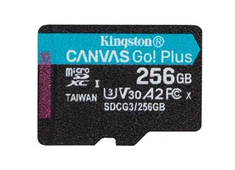 Thẻ Nhớ Kingston Canvas Go Plus MicroSD 128GB/256GB - Tốc Độ 170MB/giây, U3 V30, Hỗ Trợ Camera và Điện Thoại Android