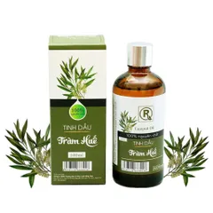 Tinh Dầu Tràm Huế Nguyên Chất Hồng Tâm 100ml - Hỗ Trợ Sức Khỏe Cho Bé, Người Lớn, Người Cao Tuổi - Sản Phẩm Thiên Nhiên An Toàn