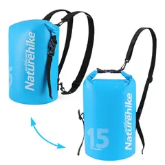 Túi Chống Nước Có Quai Đeo Naturehike FS15M010 - Túi Du Lịch Đa Chức Năng, Bảo Vệ Đồ Đạc Khi Đi Biển, Dung Tích 15L/25L