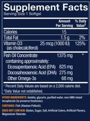 (Hàng nhập khẩu) Viên uống dầu cá VTHRIVE Premium Wild Alaskan Fish Oil
