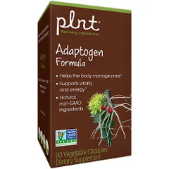 Viên uống nhân sâm hữu cơ PLNT Adaptogen Formula - Hỗ trợ tăng cường sinh lực, bồi bổ sức khỏe, 90 viên tự nhiên