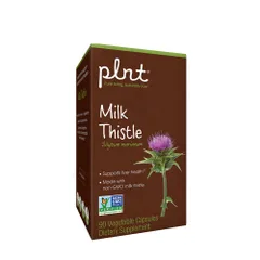 Viên uống PLNT Milk Thistle - Tăng cường chức năng gan, chống oxy hóa, giải độc gan, hỗ trợ sức khỏe gan hữu hiệu