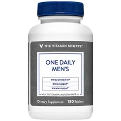 Viên Uống Vitamin Tổng Hợp Cho Nam Trên 50 Tuổi The Vitamin Shoppe One Daily Men’s 50+ - Tăng Cường Sức Khỏe, Năng Lượng, Đề Kháng