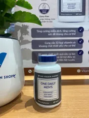 Viên Uống Vitamin Tổng Hợp Cho Nam Trên 50 Tuổi The Vitamin Shoppe One Daily Men’s 50+ - Tăng Cường Sức Khỏe, Năng Lượng, Đề Kháng