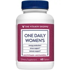 Vitamin Tổng Hợp Cho Nữ The Vitamin Shoppe One Daily - Hỗ Trợ Sức Khỏe, Tăng Cường Miễn Dịch, 60 Viên
