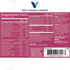 Vitamin Tổng Hợp Cho Nữ The Vitamin Shoppe One Daily - Hỗ Trợ Sức Khỏe, Tăng Cường Miễn Dịch, 60 Viên