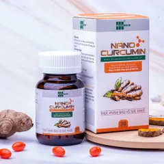 Viên uống Nano Curcumin OIC New hỗ trợ tiêu hóa - Cải thiện đầy hơi, ợ chua và tăng cường sức khỏe hệ tiêu hóa, lọ 30 viên